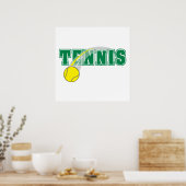 tennistekstafbeelding poster (Keuken)
