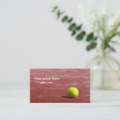 Tennistrainer Visitekaartje (Staand voorkant)