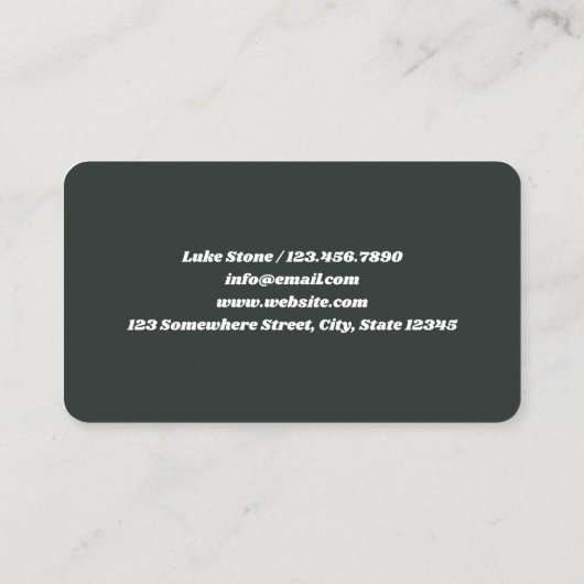 tennistrainer visitekaartje (Achterkant)