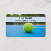 tennistrainer visitekaartje (Voorkant)