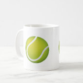 Tennistypetekst | Sport Gift Koffiemok (Voorkant links)