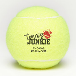 Tennisverslaafde Grappig Tennisballen