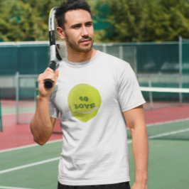 Tennisviering Verjaardag T-shirt