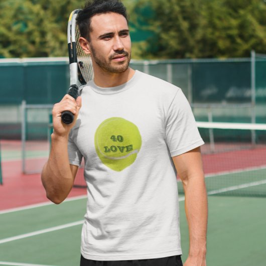 Tennisviering Verjaardag T-shirt