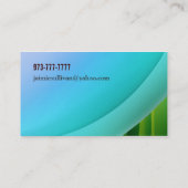 tennisVisitekaartjes Visitekaartje (Achterkant)