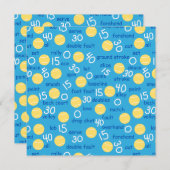 Tennisvoorwaarden (Voorkant / Achterkant)