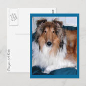 Tennyson-A collie Briefkaart (Voorkant / Achterkant)