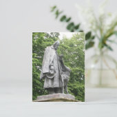 Tennyson en zijn hond briefkaart (Staand voorkant)