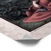 Tennyson "Lady of Shalott" Victoriaans art. 11x14 Poster (Hoek)