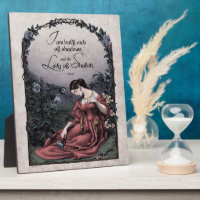 Tennyson Lady van Shalott Victoriaans, 8x10 Art Pl
