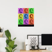Tennyson "Liefde duurt lang" Pop Art Canvas Print (Thuiskantoor)