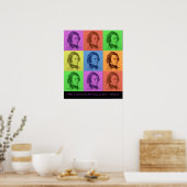 Tennyson "Liefde duurt lang" Pop Art Canvas Print (Keuken)