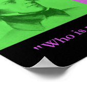 Tennyson "Liefde duurt lang" Pop Art Canvas Print (Hoek)