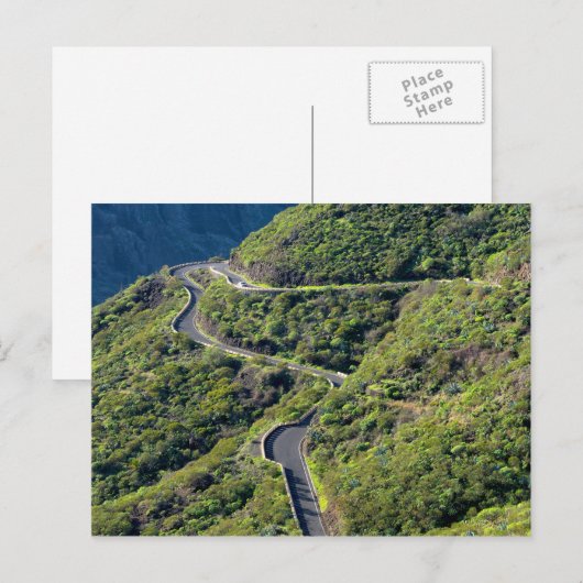 Teno Mountains Briefkaart (Voorkant / Achterkant)