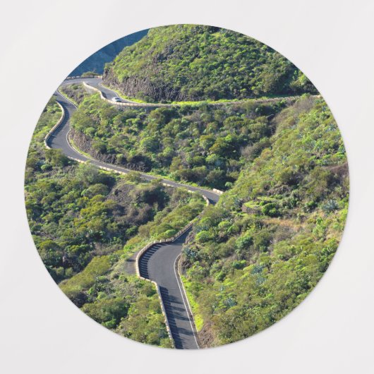 Teno Mountains Labels (Design 1)