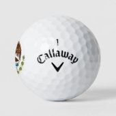 Tenochtitlan Mexicaanse wapenstilstand Golf Balls Golfballen (Logo)