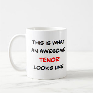 tenor, geweldig koffiemok