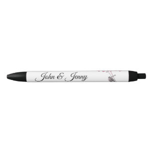 Tenor Hoorn Muzikant Custom Wedding Favoriet Gift Zwarte Inkt Pen