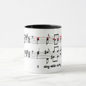 Tenor Label "I sing with ev ry one" Mok (Midden)