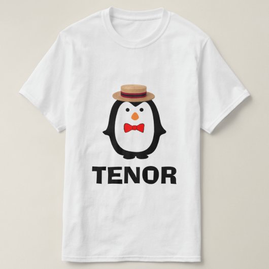 Tenor Penguin T-shirt (Design voorkant)