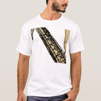tenor sax khaki t-shirt