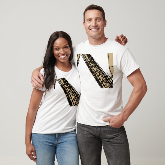 tenor sax khaki t-shirt (Unisex)