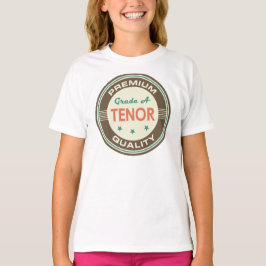 Tenor Singer Choir Music Mannen T-shirt