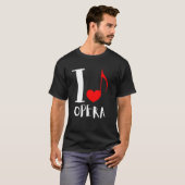 Tenor Singer Choir Vocalistheatre Student Opera gi T-shirt (Voorkant volledig)