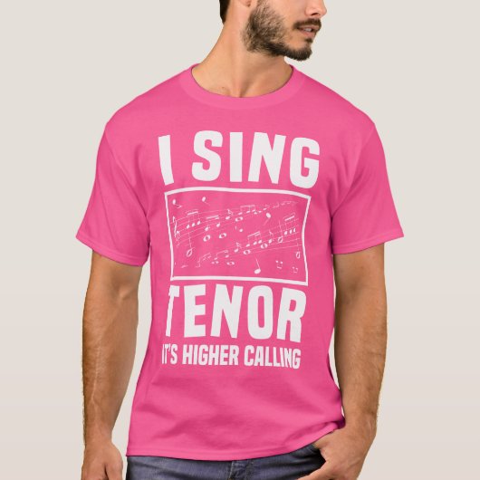 Tenor T-shirt (Voorkant)
