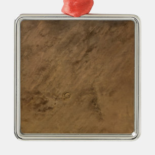 Tenoumer Crater in Mauritanië Metalen Ornament