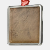 Tenoumer Crater in Mauritanië Metalen Ornament (Links)