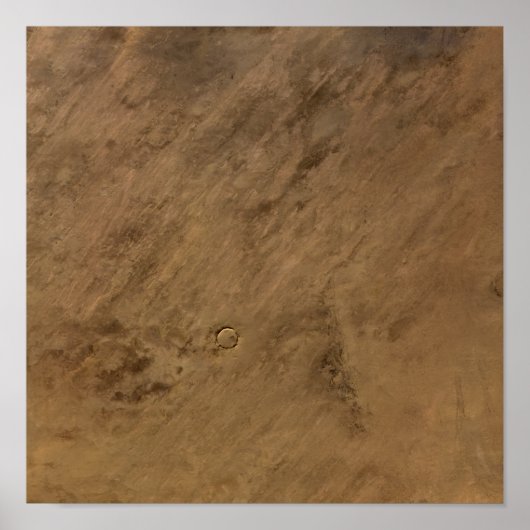 Tenoumer Crater in Mauritanië Poster (Voorkant)