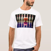 Tenpin Bowling Strike. T-shirt (Voorkant)