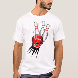 Tenpin Bowling Strike. T-shirt