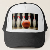 Tenpin Bowling Strike. Trucker Pet (Voorkant)