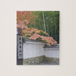 Tenryuji-tempel noordelijke ingang legpuzzel