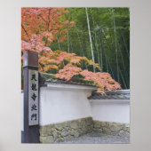 Tenryuji Temple North Gate Poster (Voorkant)