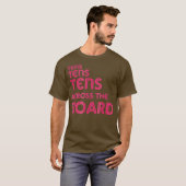 Tens over het Shirt van de Bouw van de Bouw van de (Voorkant volledig)
