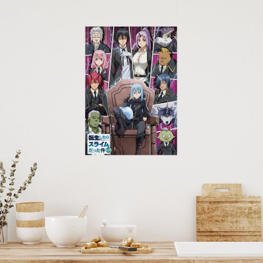 Tensei Shitara Slime Datta Ken 2nd Season Poster (Keuken)