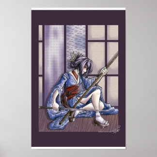 Tenshi de ninja geisha poster
