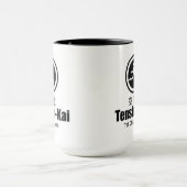 Tenshin-Kai Karate Logo Coffee Mok (Midden)