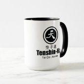 Tenshin-Kai Karate Logo Coffee Mok (Voorkant rechts)