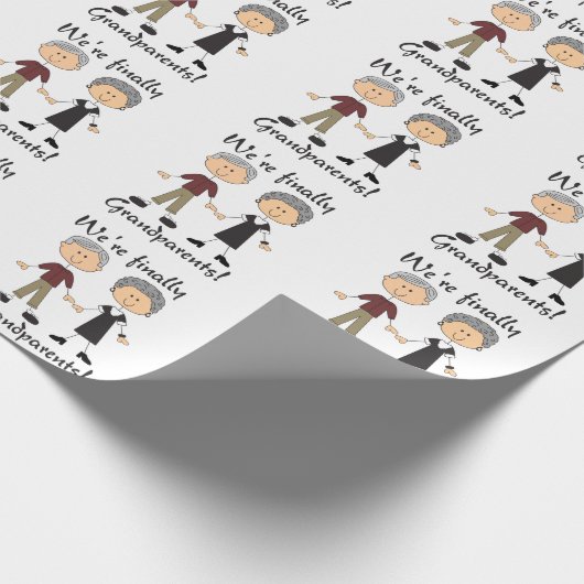 Tenslotte grootouders cadeaupapier (Hoek)