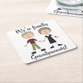 Tenslotte grootouders kartonnen onderzetters (Schuin)