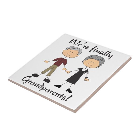 Tenslotte grootouders tegeltje (Zijkant)