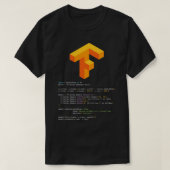 Tensorflow keras MNIST T-shirt (Design voorkant)