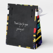 Tent Afstuderen leerlingenonderwijs Bedankdoosjes (Achterkant)