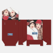 Tent Box 2 Burg(Winterrood 2) RFPMDesigns 2024 Bedankdoosjes (Ongevouwen)
