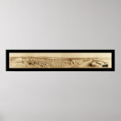 Tent Camp Sevier SC Foto 1918 Poster (Voorkant)