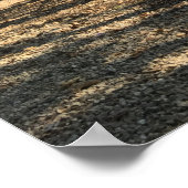 Tent Camping bij het meer Poster (Hoek)